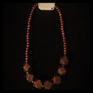 Wood necklace